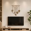 Tassel Leaf Bohemian Woven Tapestry Nordic Style Wall Hanging Ornament  Home Decor