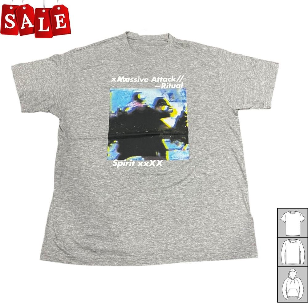 New Popular Massive Attack Band  Gift For Fans Men S235XL TShirt LW827 Unisex T-Shirt M