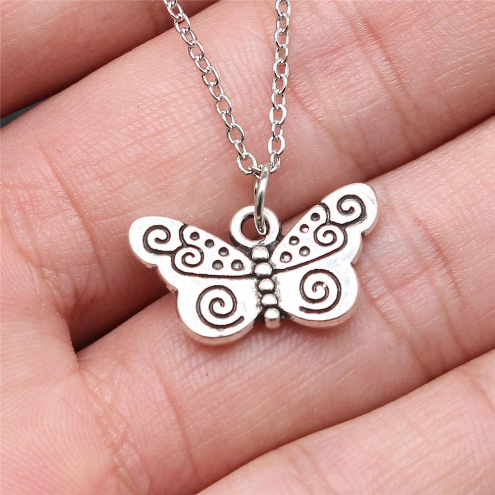 Necklace Chokers 40cm Short Chain Bird Butterfly Kids' Jewelry Materials QN010