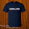 Herren- und Damen-T-Shirts Herrenbekleidung Kirkland Lustiges Audio-Logo T-Shirt Hergestellt in den USA Kurzarm