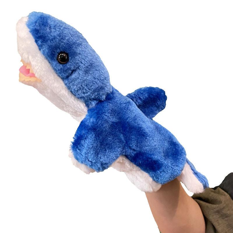 

Китайский кукольный плюшевый игрушечный щенок по знаку зодиака, игрушка для родителей и детей, игрушка для детского сада, представление Blue Shark