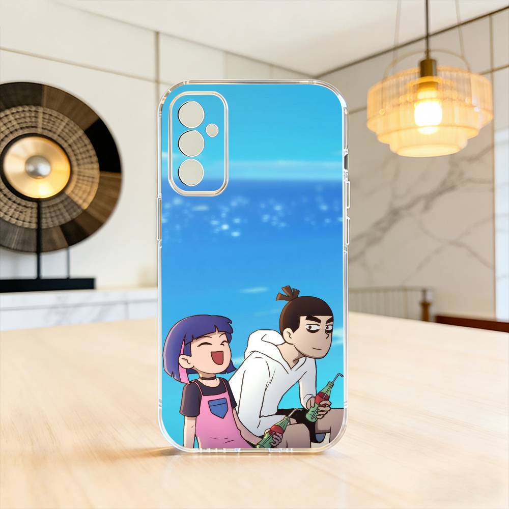 S-Scissor Anime Seven Phone Case Transparent Silicone Soft For SamsungA10,12,20,21S,30,31,40,50,51,52,70,71