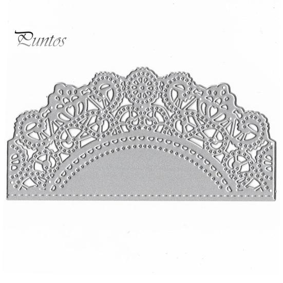 

Кружевные цветы вырезать штамп формы DIY скрапбук тиснение бумаги ремесло перфоратор трафарет серебряный
