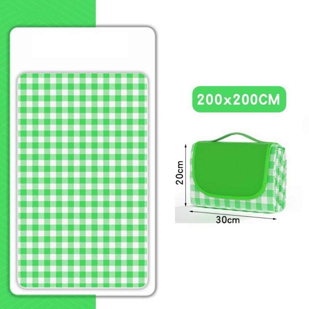 Foldable Design Waterproof Mat Waterproof cloth Portable Mat Durable Picnic Mat  Park