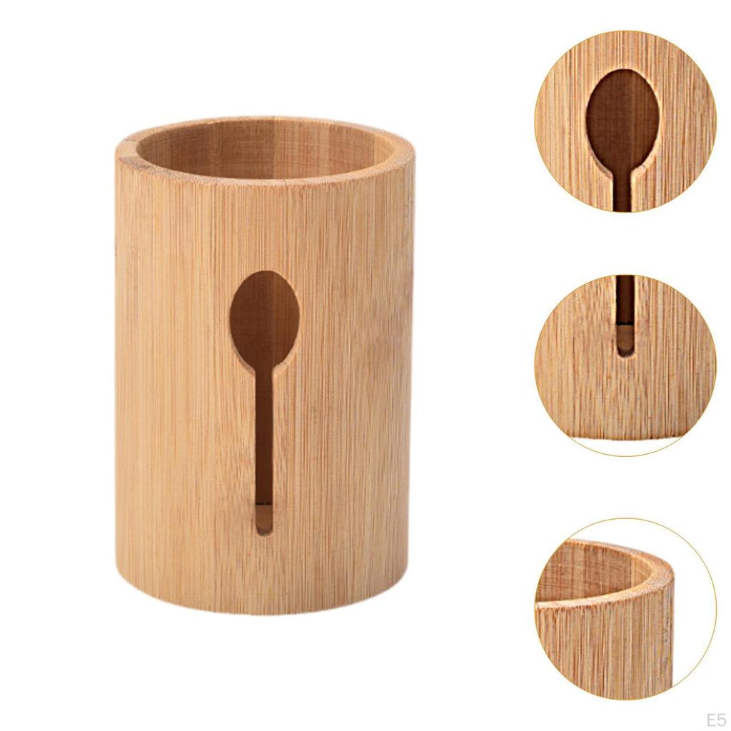 Bambusowy organizer na sztućce do kuchni i na stół jadalny