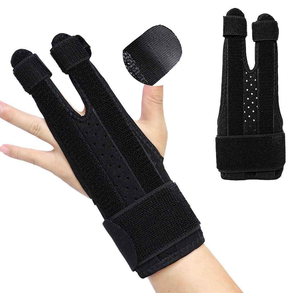 1Pcs Adjustable Finger Splint Brace Support Pinky Ring Middle Metacarpals Knuckles Right Left Hand Brace