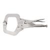 5 Pcs 11" Locking C Clamp Adjustable Pliers Grip With Swivel Pad Vise Jaws