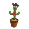 Creative Dancing Plush Toy Cactus Cultivate Interest Funny Singing Dancing Cactus Plush Toys    