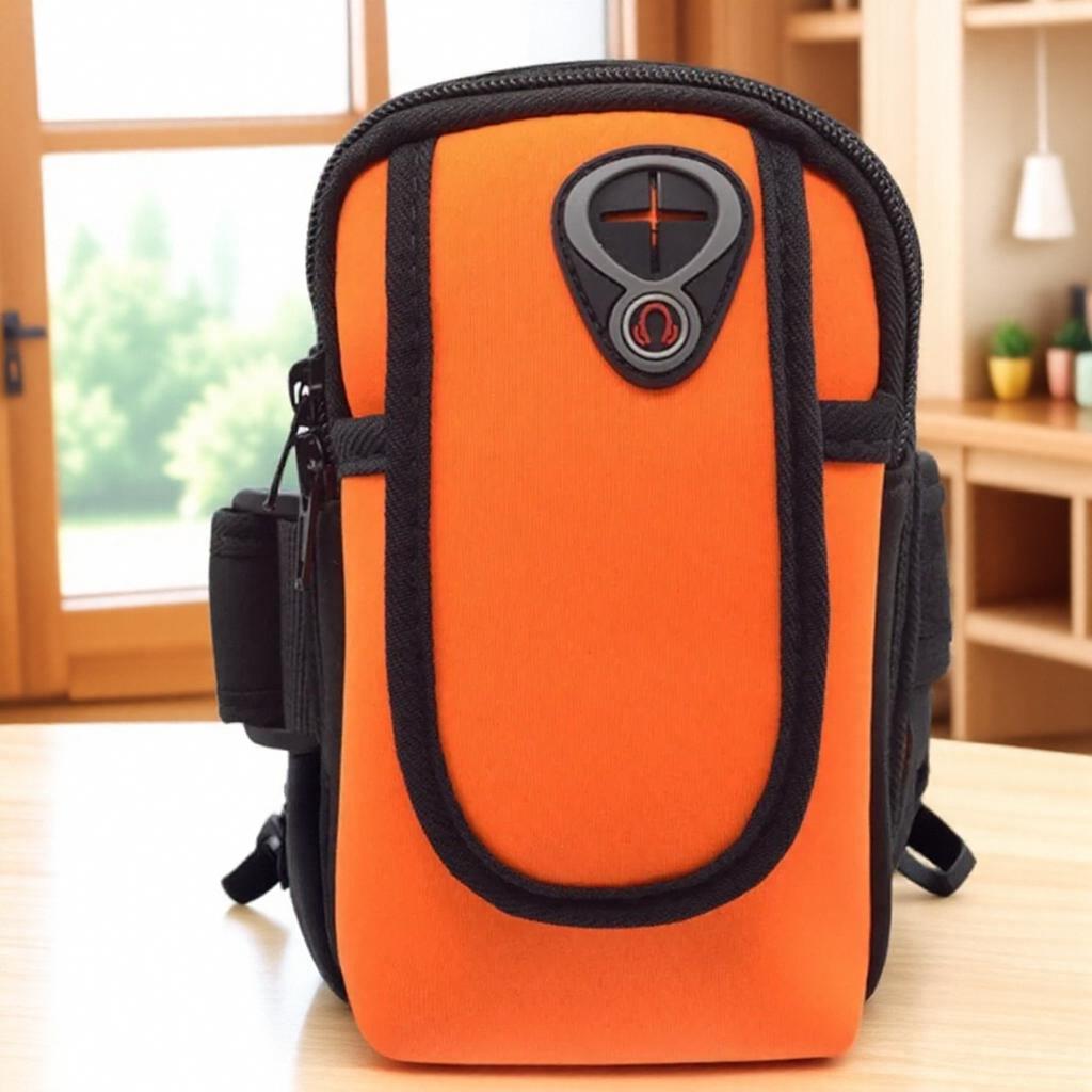 Outdoor Sports Arm Bag Running Armband for Mobile Phone Unisex Fitness Bag Lightweight Adjustable Arm Pouch for Workout
