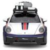 Bburago 1/24 Scale Porsche 911 Dakar White/Blue Diecast Model Car (Finished Model) 18-28029