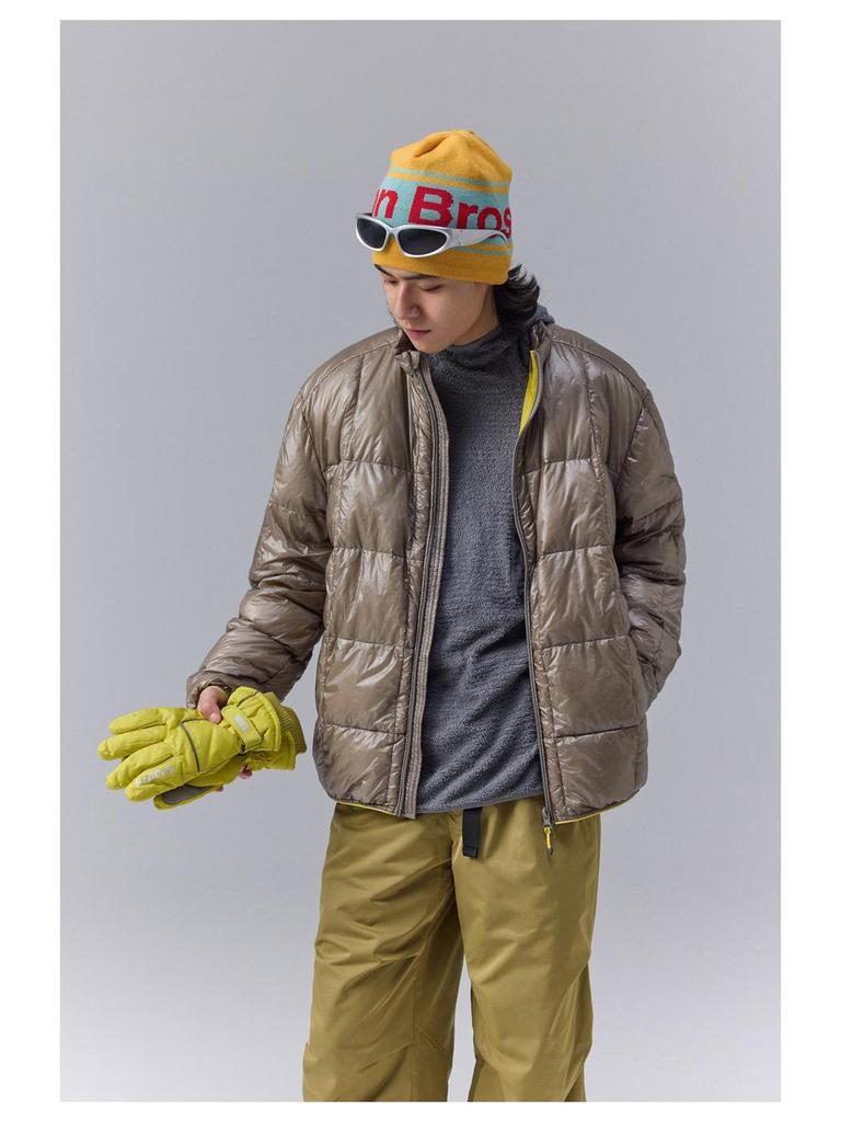 Wasserdichte Winterjacke im Bergsteigerstil mit 90% Daunen für Damen und Herren - Warm, ohne Innenfutter