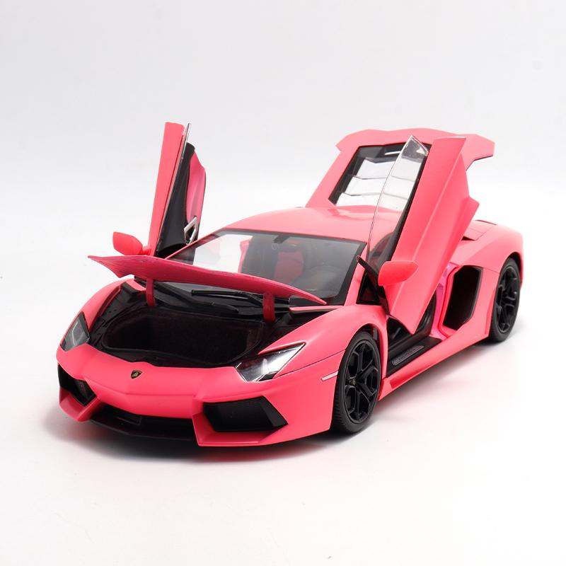 Lamborghini Aventador Lp700-4 Aventador Velký Býk Sportovní Auto Nůžkové Dveře Simulace Slitina Model Auta Plně Otevírací Dveře Gta 1:18 Kovových odlévaných měřítek M