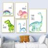 Dinosaurier Stegosaurus Triceratops Wand Kunst Leinwand Malerei Nordic Poster Und Drucke Wand Bilder Baby Kinder Zimmer Kinderzimmer Dekor