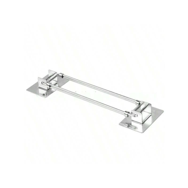 1PCS Shower Adjustable Stainless Steel Storage Corner Rack, Bathroom Corner Length 7-13 Inches Free Adjustment