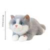 Cuddly Cat with Sound Soft Toy Huggable for Kids, Toddlers, Bedtime, Nursery Decor White