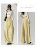 Damen-Sweatpants im amerikanischen Stil mit hoher Taille und weitem Bein - Frühjahrskollektion 2026, Petite Casual Fit