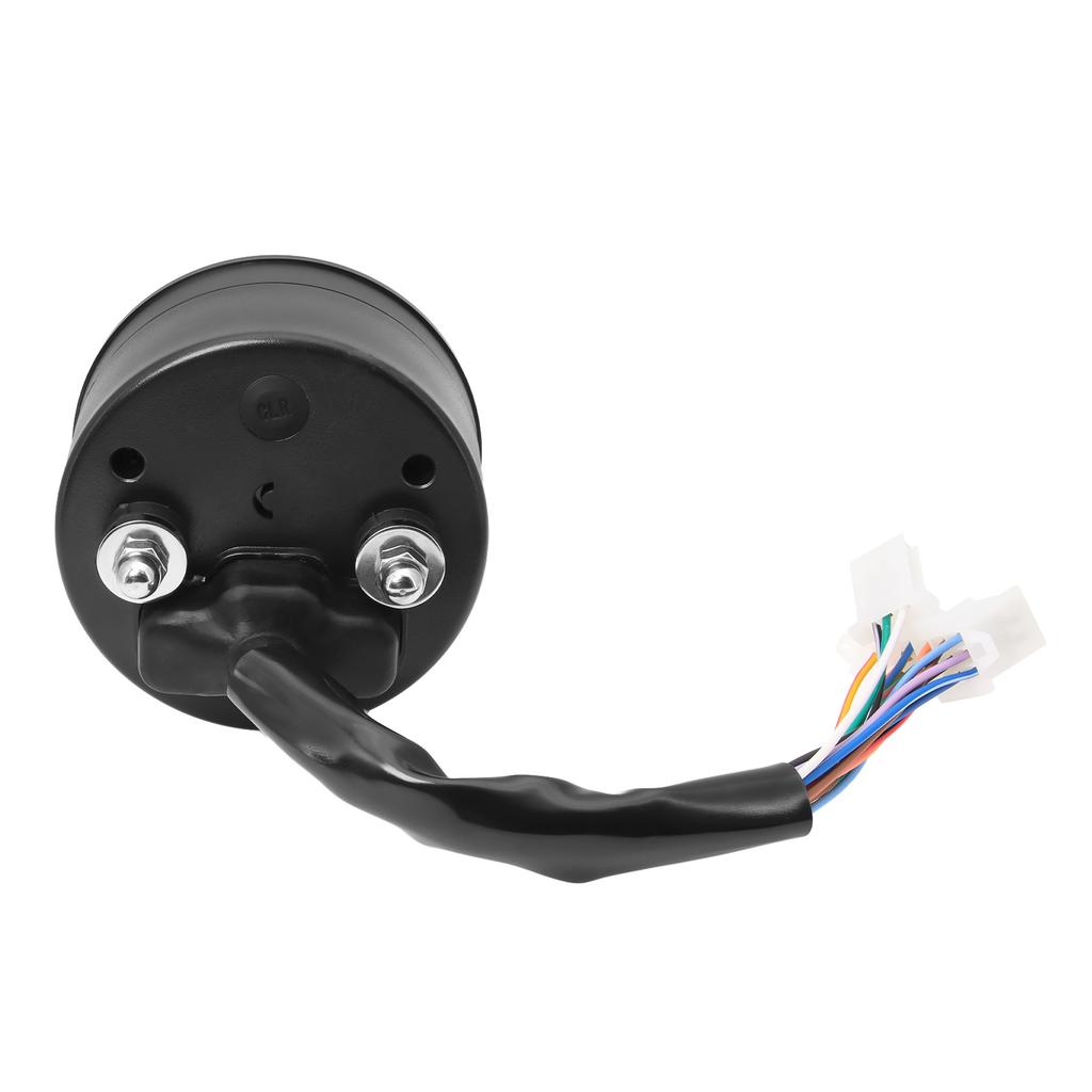 New Motorcycle Instrument with Speedometer Odometer Tachometer LCD Oil Gauge Gear Light Indicator Light Voltage Meter Kmh Mph