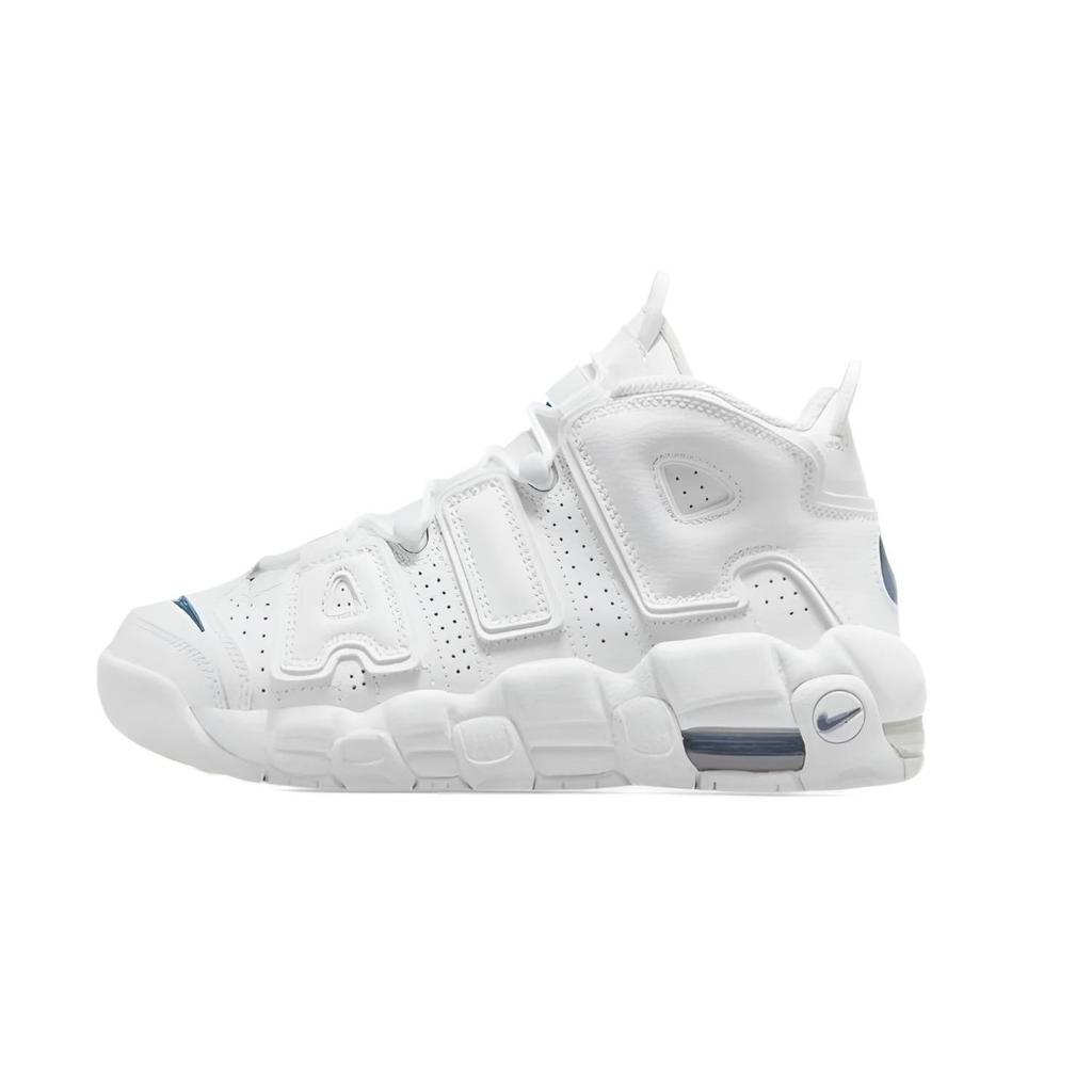Nike Air More Uptempo Cute, Every Year Abrasion Resistant Mid top Vintage Basketball Shoes Women's Yellow Box DH9719-100(Team1677-)