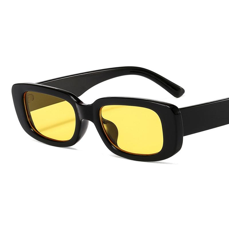 2022 Rectangle Vintage Sunglasses Fashion Leopard Summer Sunglasses Sport Retro Square