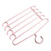 Multi Layer Plastic Hanger for Maximizing Closet Storage Efficiency
