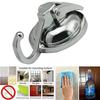2Pcs Heavy Duty Suction Cup Hooks Hanger TPU Suckers For Window Bathroom Kitchen