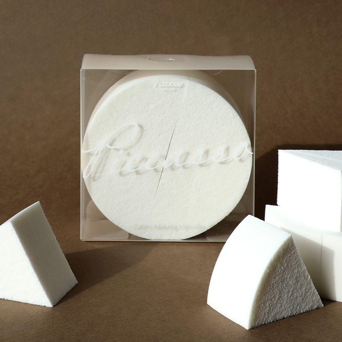 Latex Round Makeup Sponges 6-Piece Set of 2