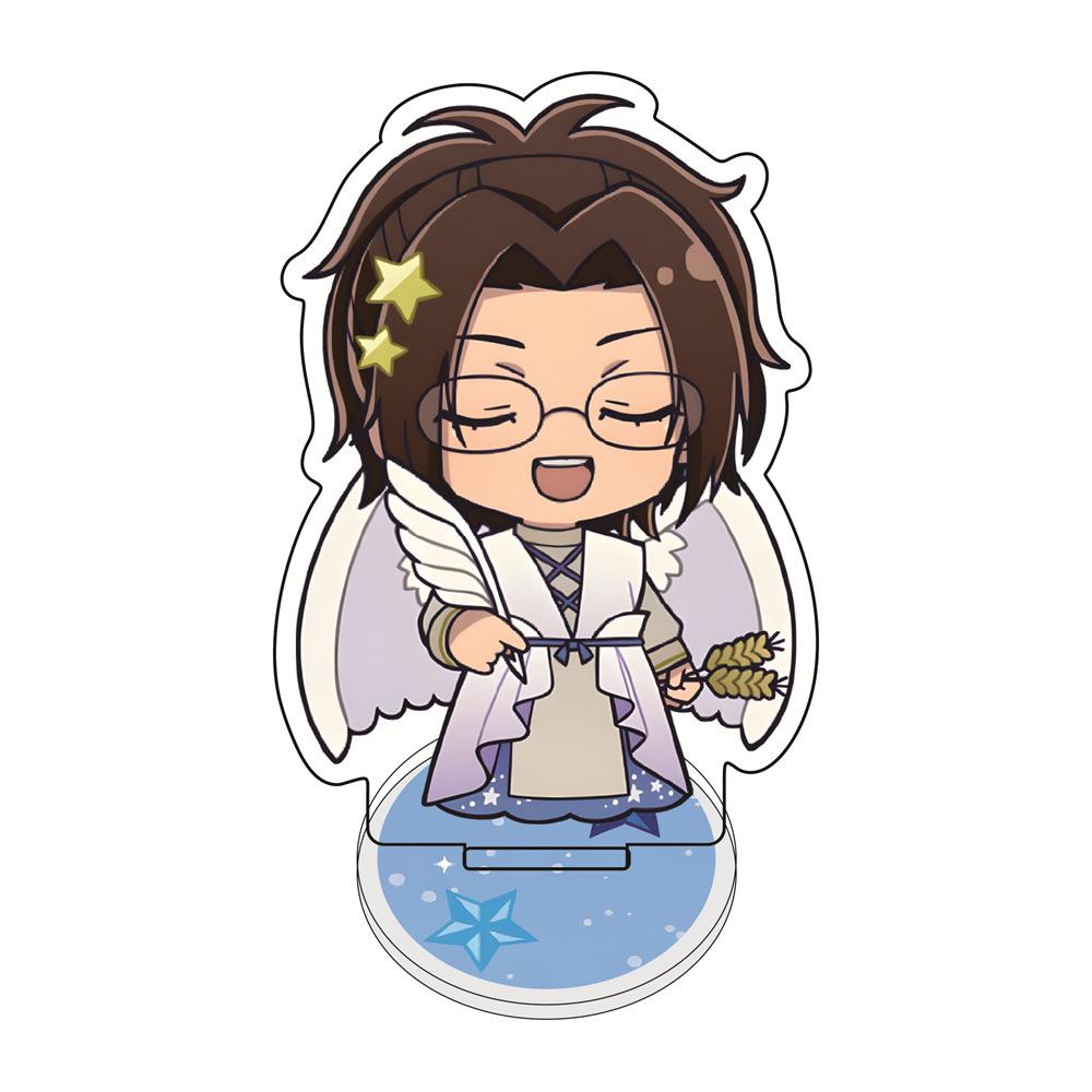 10 Cm Attack On Giant Japanese Anime Peripherals The Twelve Zodiac Signs Series Acrylic Stand Collectible Desk Ornament Gift Toy