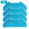 4/10 Pack Mop Cloth Kit Compatible For-Vozascly R10 Robot Vacuum Cleaner Accessories With Mapping Washable Reusable Mop Cloth