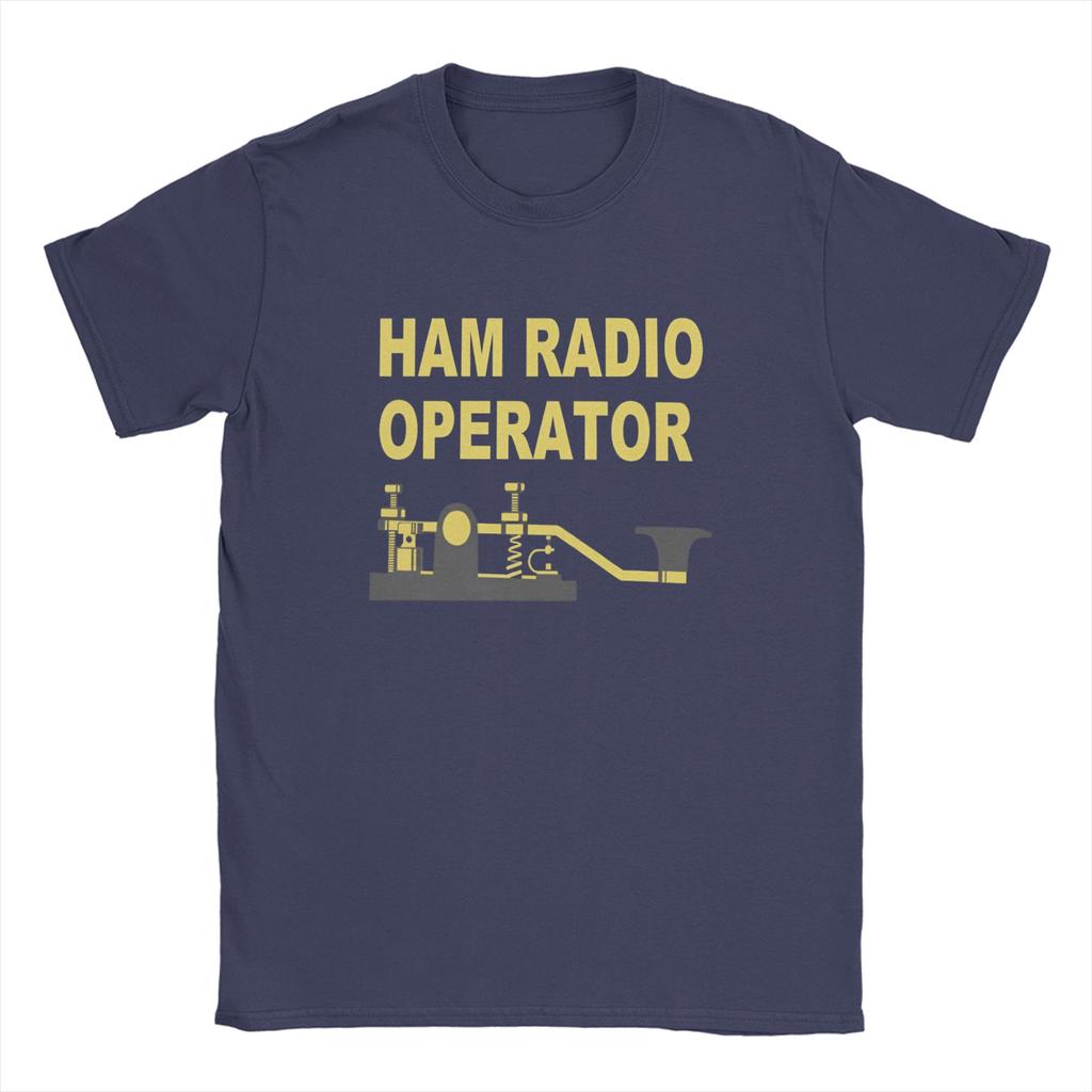 Ham Radio Operator Amateur Radio T Shirt Summer Cotton TShirts For Men Harajuku Print Tshirt Short Sleeve Y2K Retro Clothing