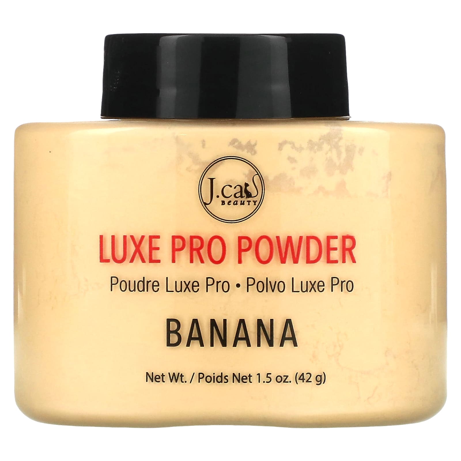 

J.Cat Beauty Luxe Pro Пудра, Lpp101 Банан, 42Г(1,5 унции)