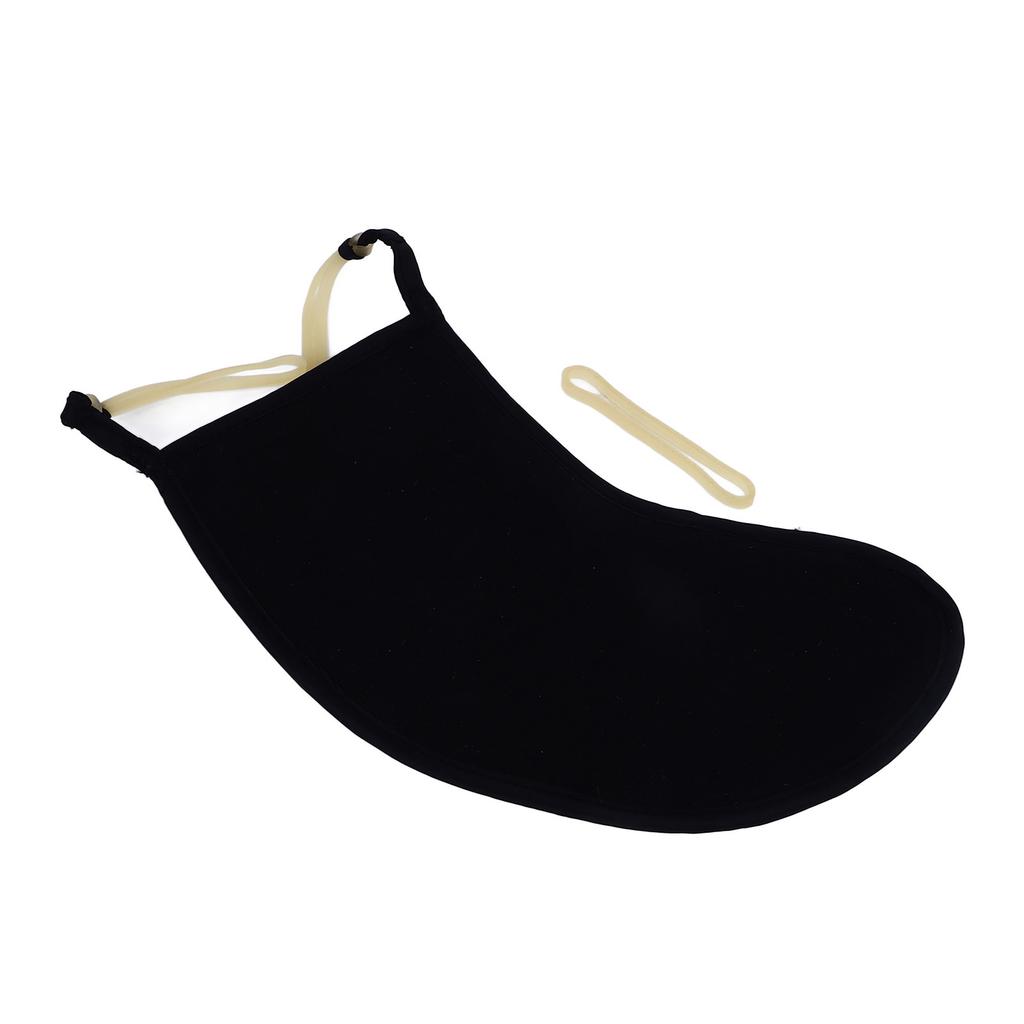 Violin Shoulder Rest Pad Adjustable Chinrest Soft Cover Protector Non Slip Waterproof Pure Cotton 1 2