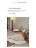Retro French Crinkled Cotton Gauze Quilt Set with Lace Trim - Machine Washable Summer Four-Piece Set