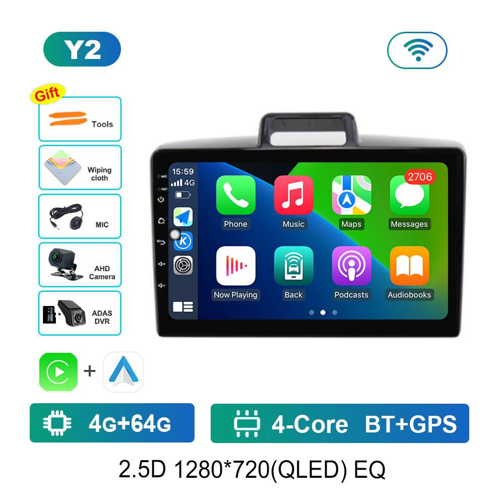 Navigation GPS Car Android 14 Intelligent System for Toyota Corolla Axio 2 Fielder 3 E160 2012 - 2021 HD Screen WiFi DSP Stereo