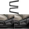 NVCNX Real Premium Carbon Fiber Compatible with Ford Ranger 2019 2020 2021 2022 2023 XLT Lariat XL Car Door Side Window Lift Switch Panel Cover Trim