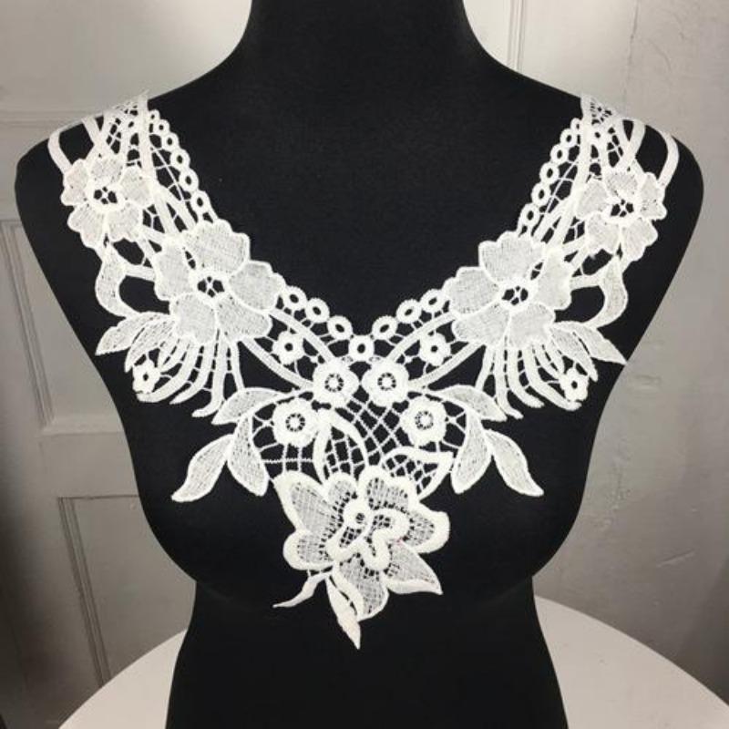 

Поддельный воротник женский вышитый воротник Поддельный воротник шарф, одежда, одежда, аксессуары для груди