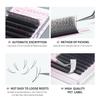 ANNAFRIS U-shaped YY 3D 4D 5D Eyelash Extension Double Tips U YY Premade Fan Lashes Fluffy Soft False Eyelashes