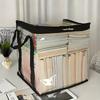 Faltbare Bücherbox für Studentenwohnheime, Klassenzimmer, Bücher-Organizer, transparent, wasserdicht, Aufbewahrungsbox für die Organisation von Büchern im Haushalt