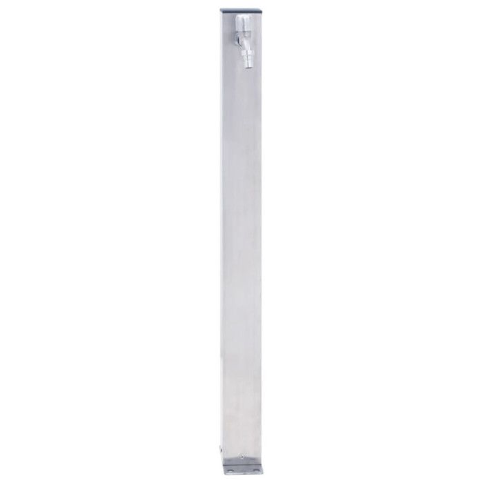 Garden Water Column 60 Cm Stainless Steel Square