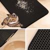Traps litter from cats paws and litter from box