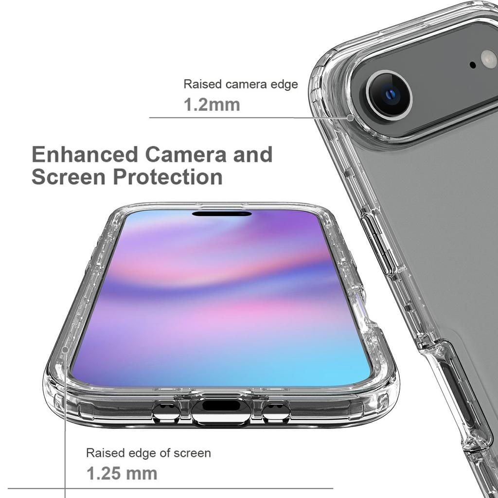 For iPhone Air Case PC + TPU Gradient Color Mobile Phone Cover