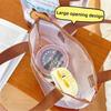 Transparent Mesh Tote Bag Cute Cartoon Guinea Pig Storage Bag Beach Travel Swimming Wash Large-capacity Portable Handbag