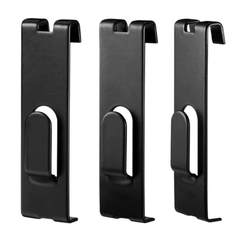 10pcs Rusts Resistant Hangers Heavy Duty Grid Wall Hooks Rustproof Metal Hooks For Decorative Storage Solution