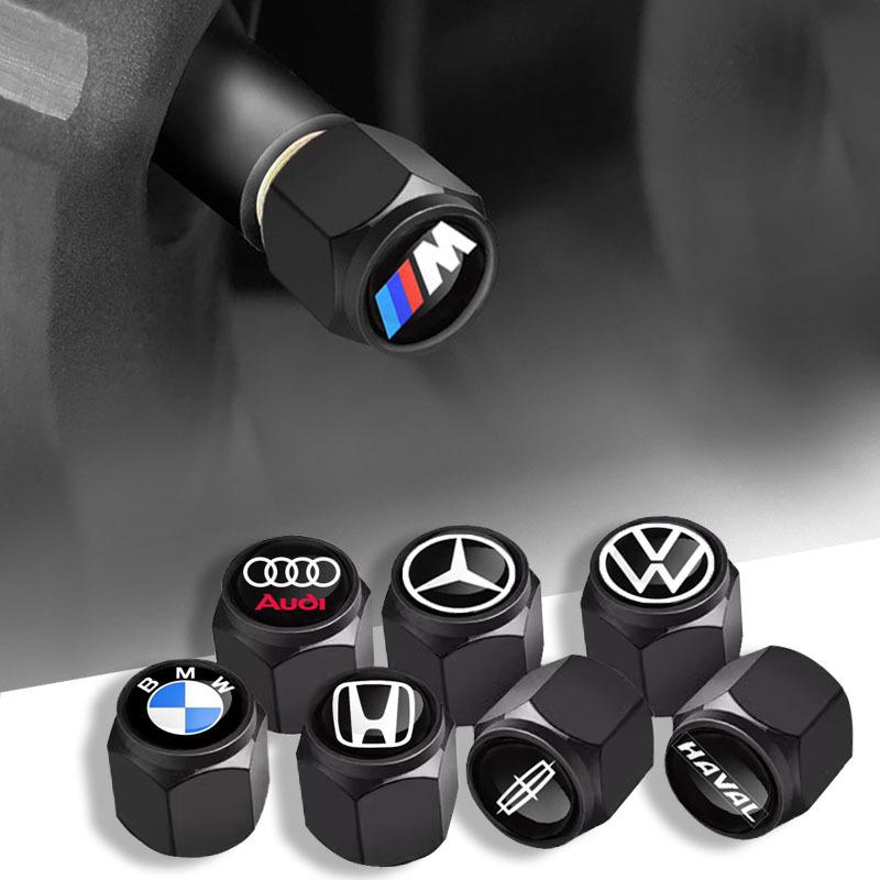Anti-Theft Metal Valve Covers for Car Tires