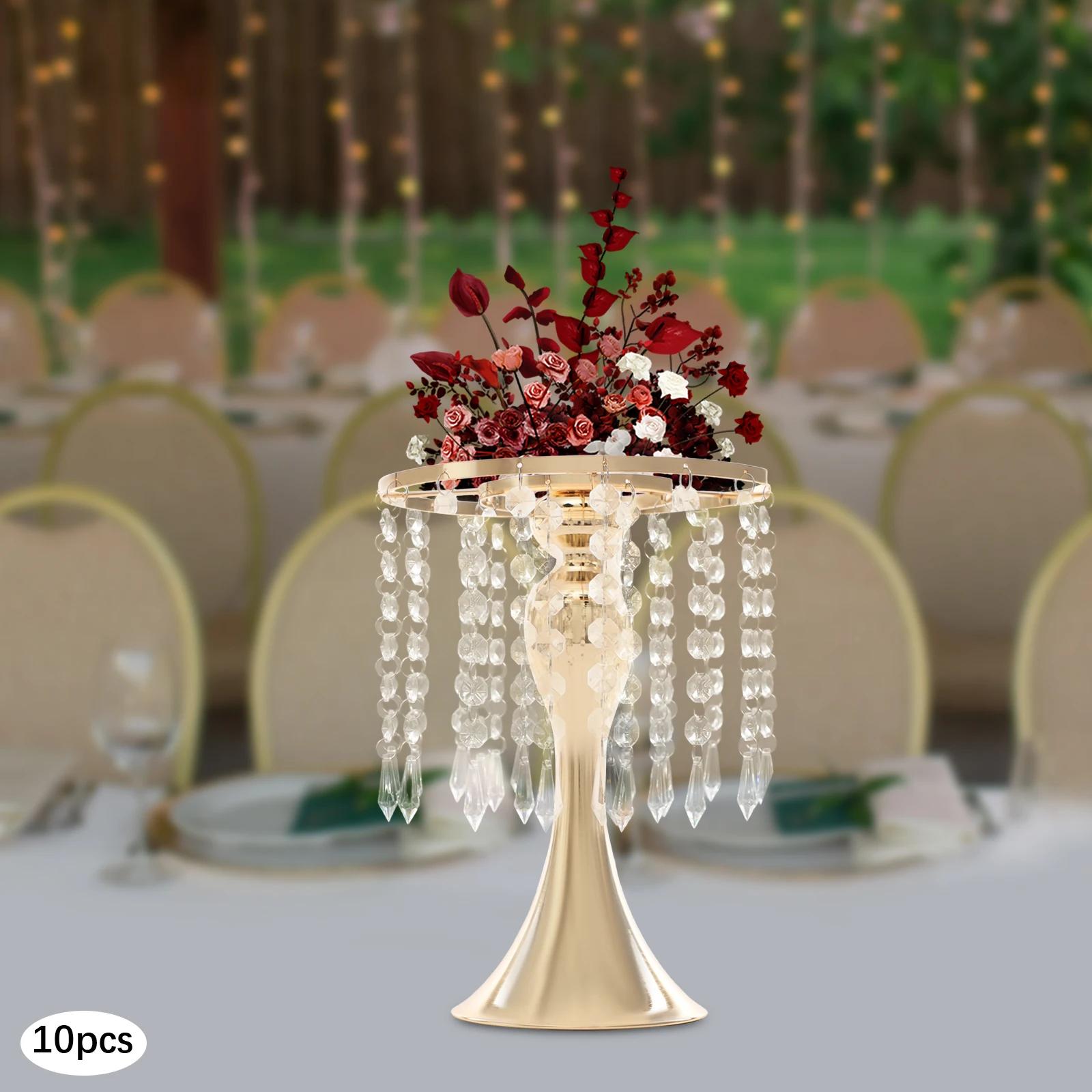 10 Подставок для цветов, Хрустальная подставка для цветов, Стойка для демонстрации цветов United States