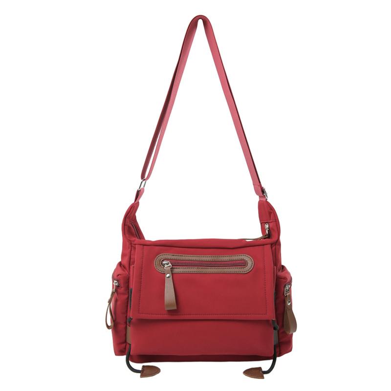 Herren Umhängetasche mit großem Fassungsvermögen Student Messenger Bag