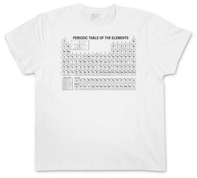 PERIODENSYSTEM DER ELEMENTE I T-SHIRT - Breaking Chemistry Bad TBBT Nerd