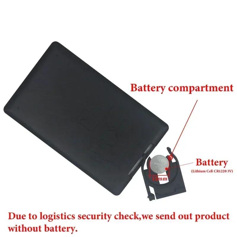 T10 W5w 501 RGB 7 Color Car Wedge Side Light Bulb Waterproof 6SMD 5050 LED Remote Control (NO Battery)Strobe Flash Wedge Lamp