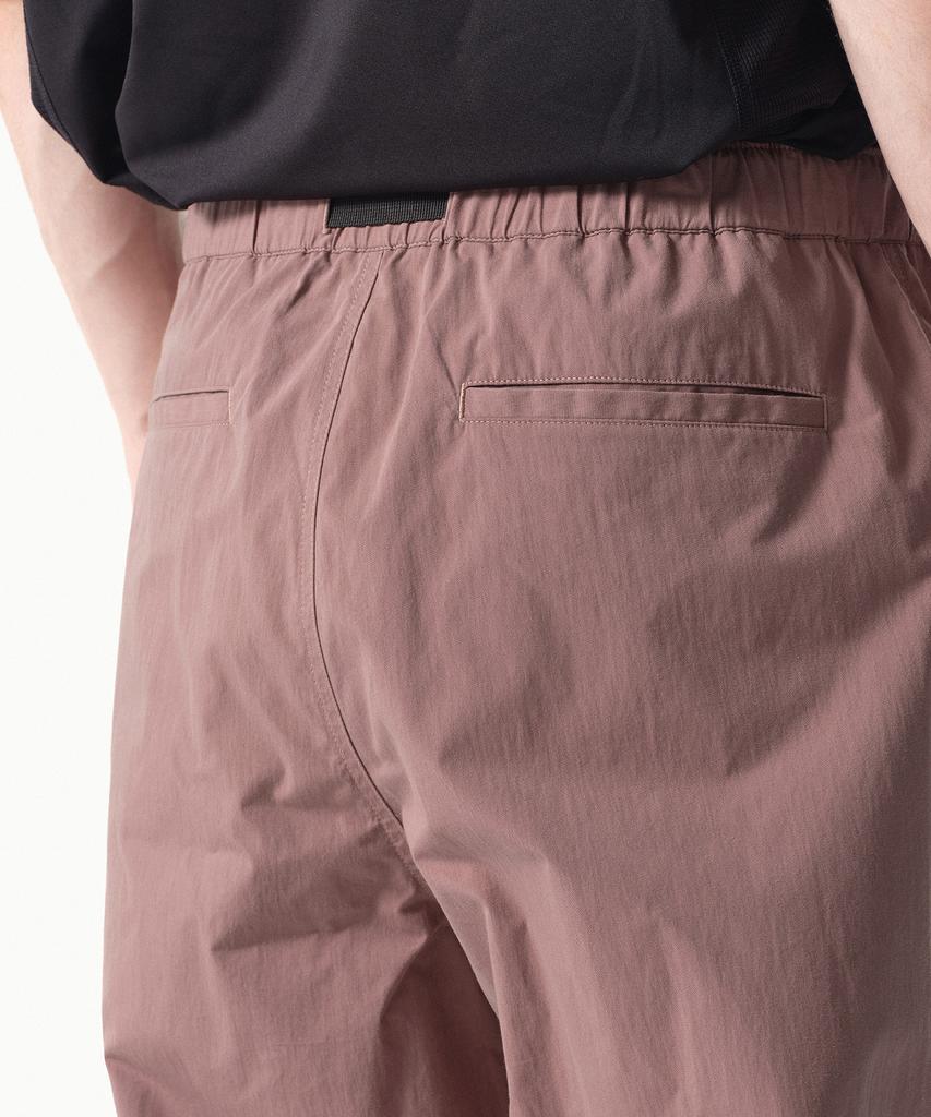 Musinsa Standard [City Leisure] Cn Wide Belted Parachute Pants [Smoke Pink]