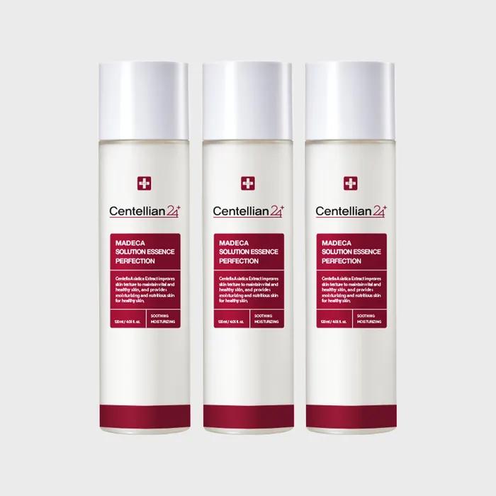 Centellian24 Madeca Solution Essence Perfection 120ml 3ea Skin Barrier Moisturizing Soothing Protection Centella Asiatica Extract TECA Moisture