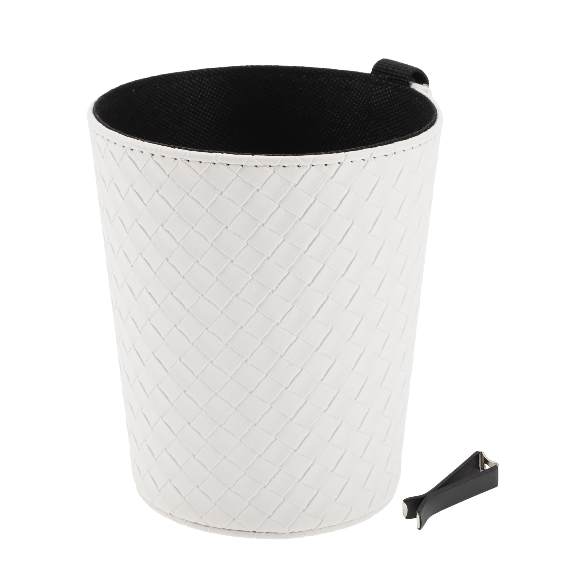 

INFINAUTO Car Trash Front Rear Seat 5.1 Wide 5.9 Tall Auto Trash Bin белый